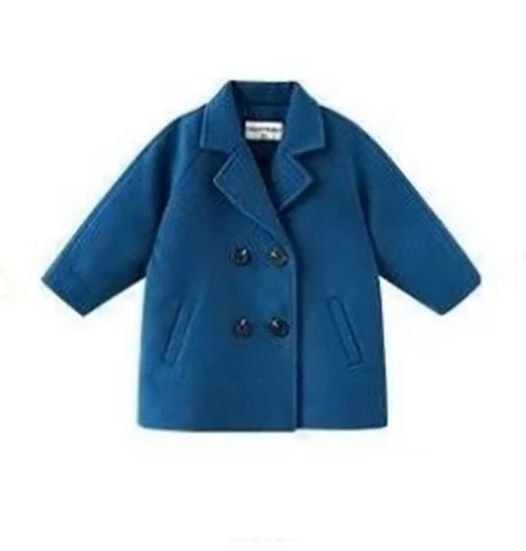 Warm Thicken Blazer-Style Jacket for Kids