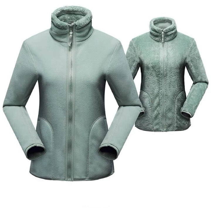 Unisex - Winter Warm Reversible Fleece Hoodie