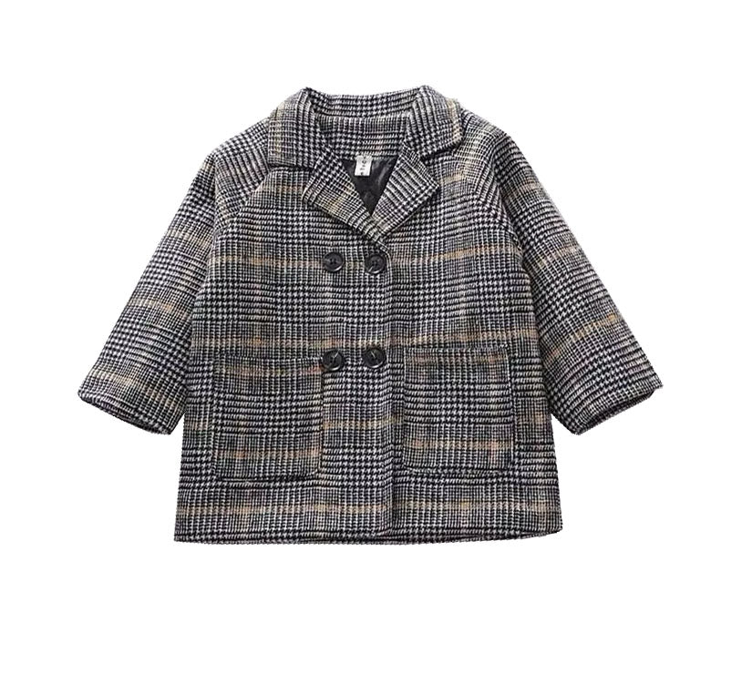 Warm Thicken Blazer-Style Jacket for Kids
