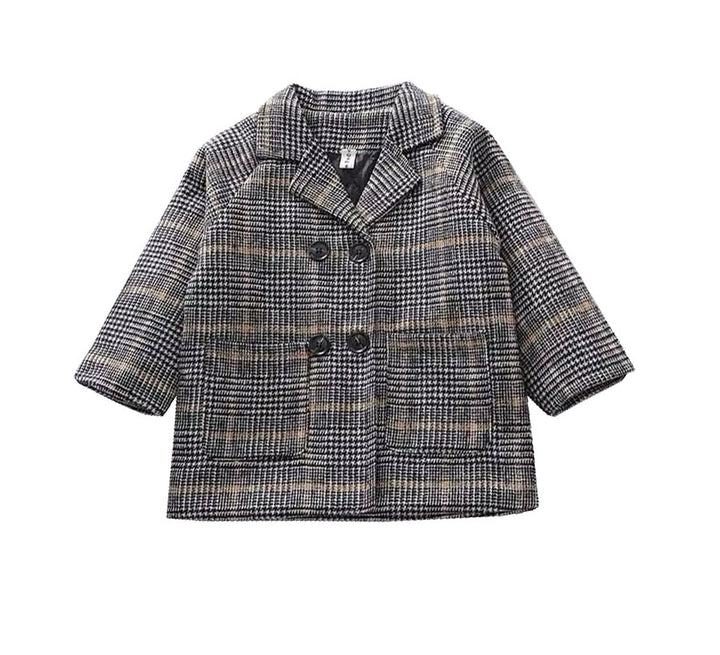 Warm Thicken Blazer-Style Jacket for Kids