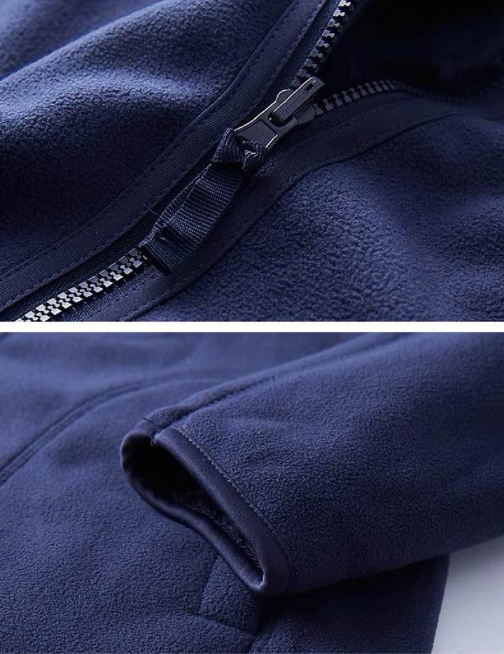 Unisex - Winter Warm Reversible Fleece Hoodie