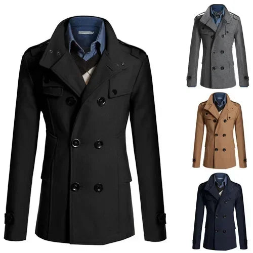 Men's Wool Overcoat