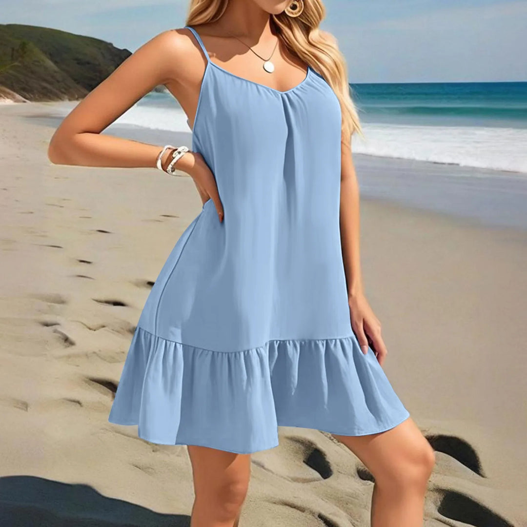 Sleeveless Summer Beach Dress