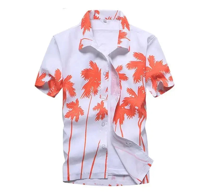 Men’s Hawaiian Shirt – Colorful Short Sleeve.