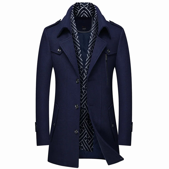 Men’s Wool Trench Coat