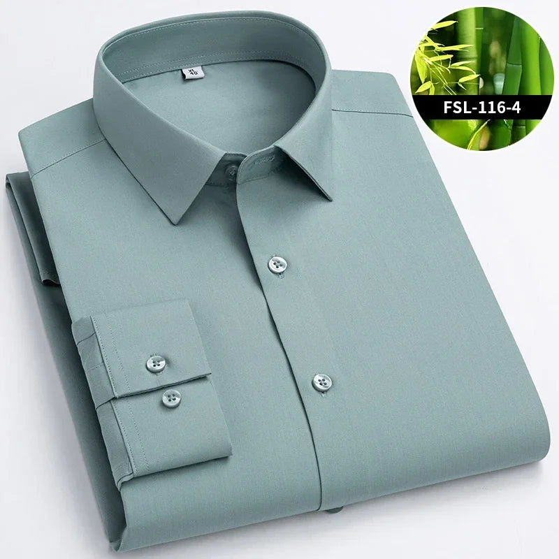 High Quality Bamboo Fiber shirts-long sleeve