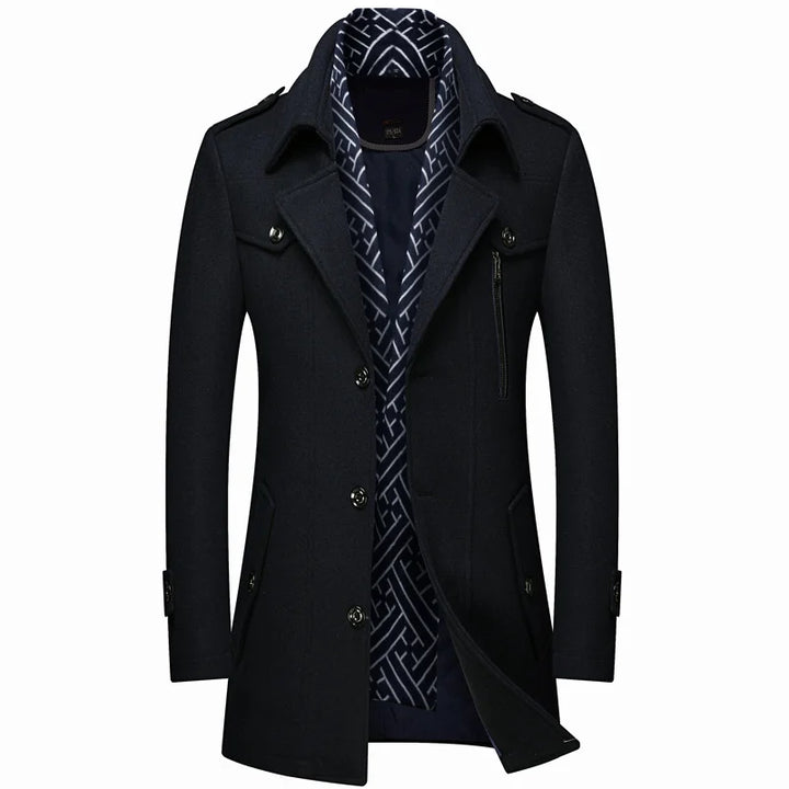 Men’s Wool Trench Coat