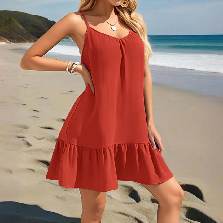 Sleeveless Summer Beach Dress