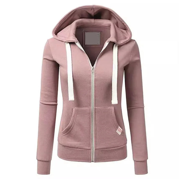 Women's Long Sleeve Zipper Hoodie