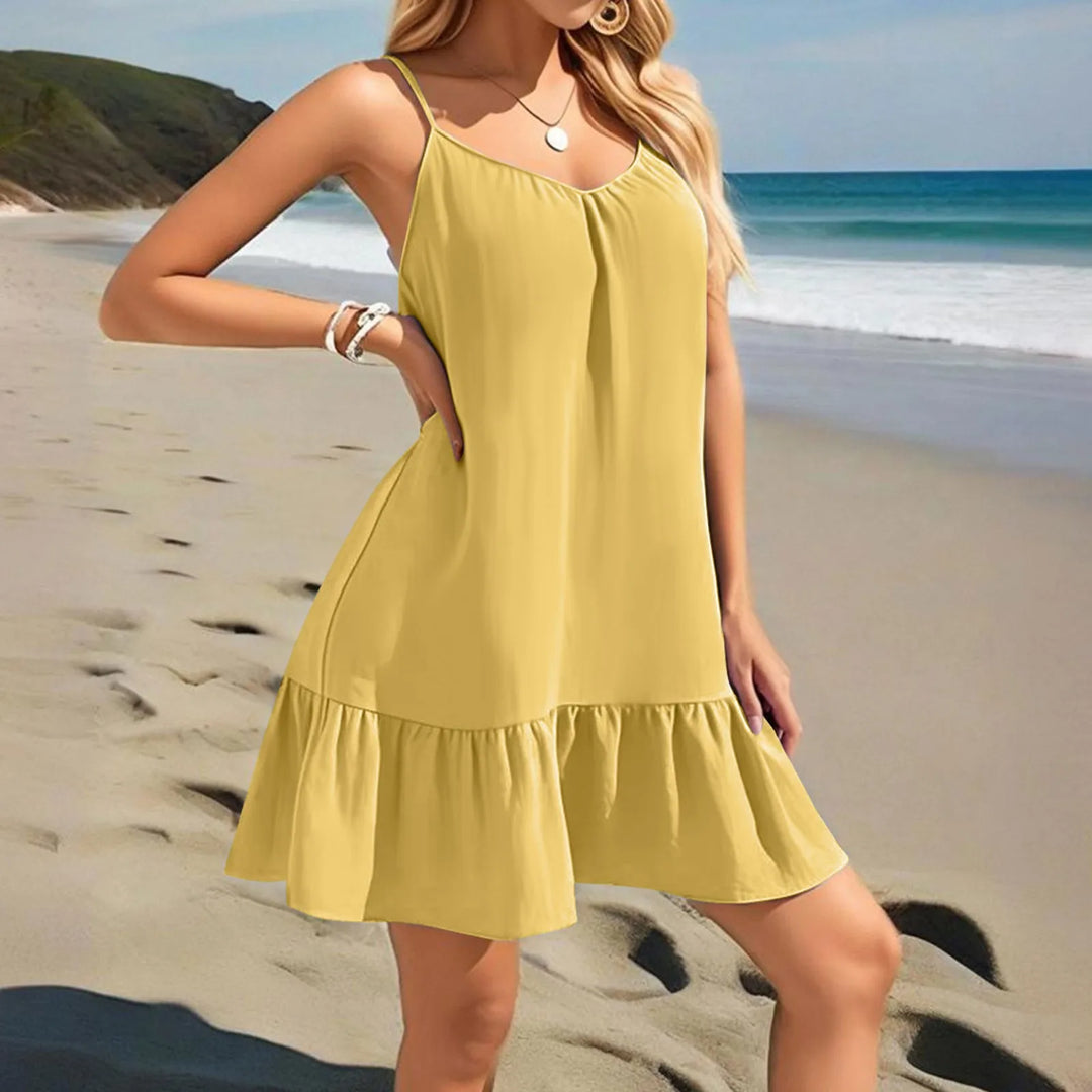 Sleeveless Summer Beach Dress