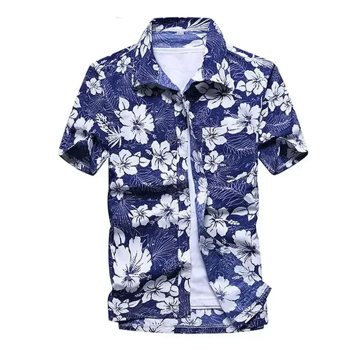 Men’s Hawaiian Shirt – Colorful Short Sleeve.