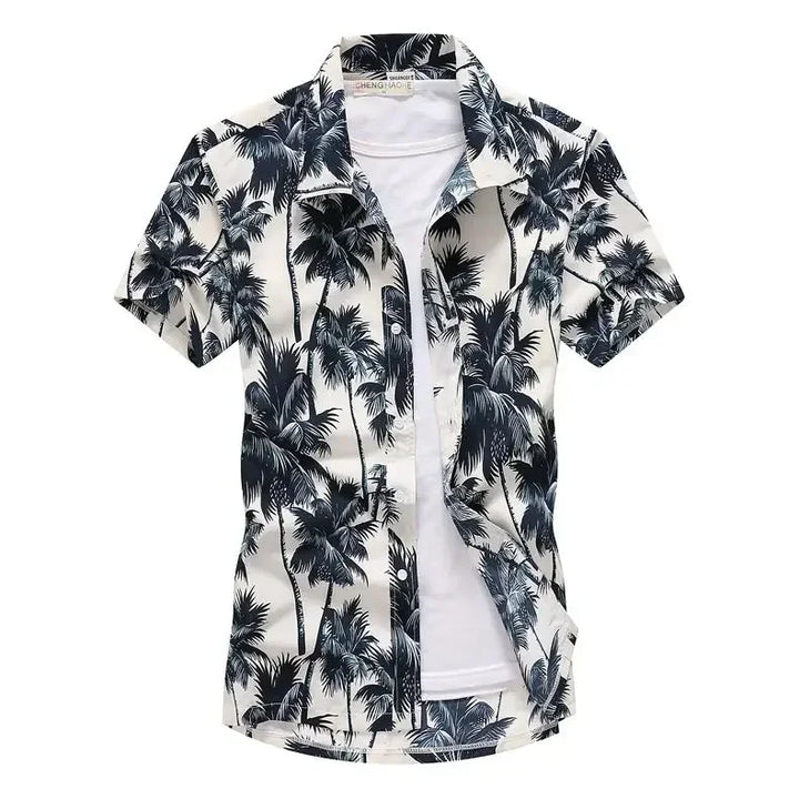 Men’s Hawaiian Shirt – Colorful Short Sleeve.