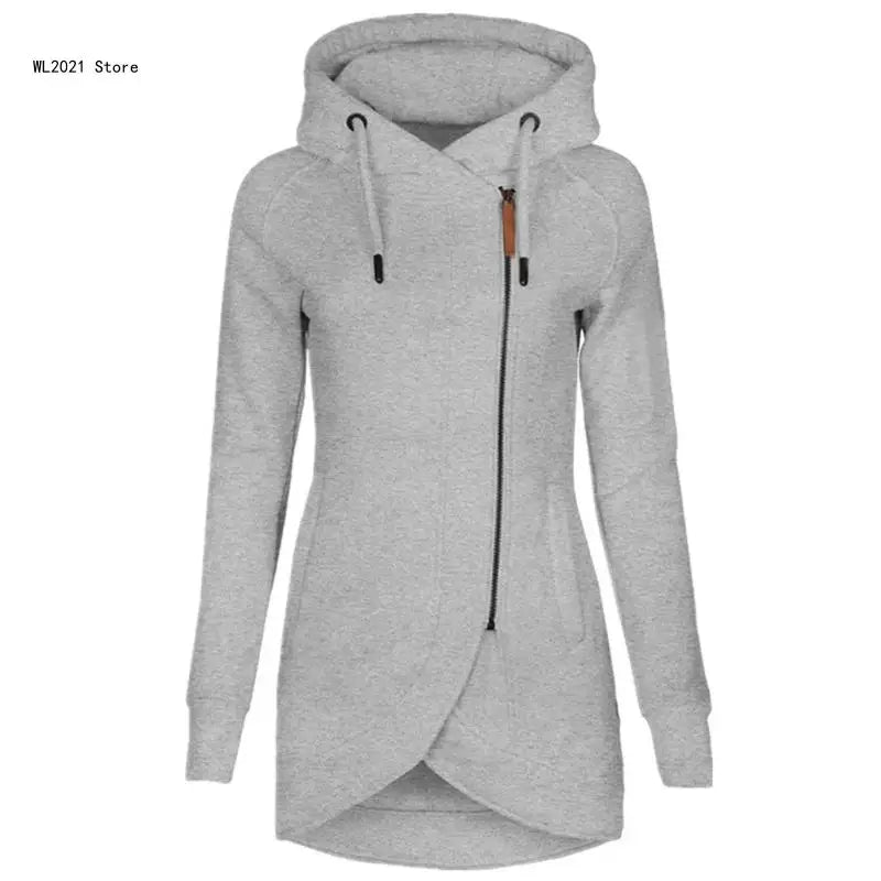 Women's Long Hoodie Cardigan