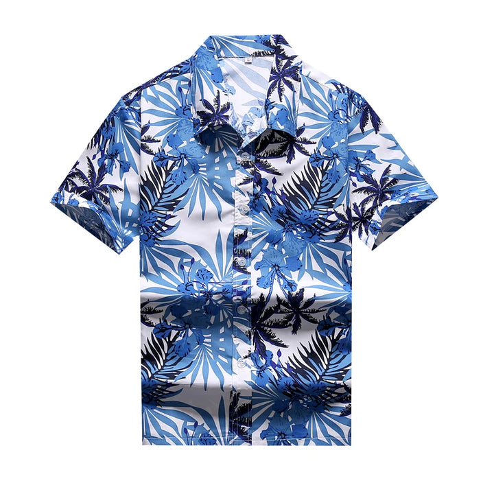 Men’s Hawaiian Shirt – Colorful Short Sleeve.