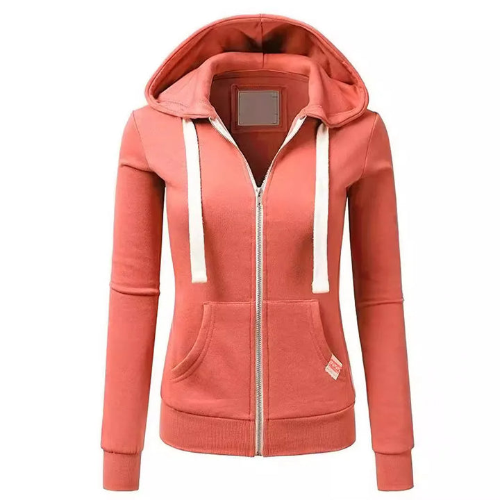 Women's Long Sleeve Zipper Hoodie