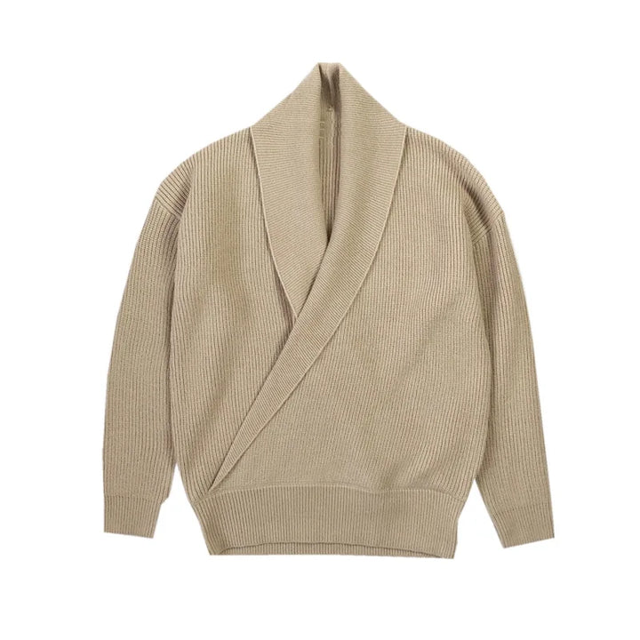 Men’s V-Neck Knit Sweater