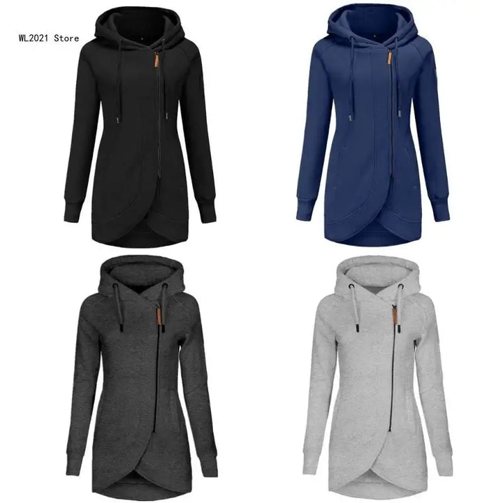 Women's Long Hoodie Cardigan