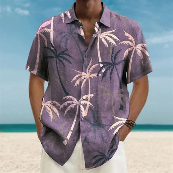 Men’s Hawaiian Shirt – Print Short Sleeve