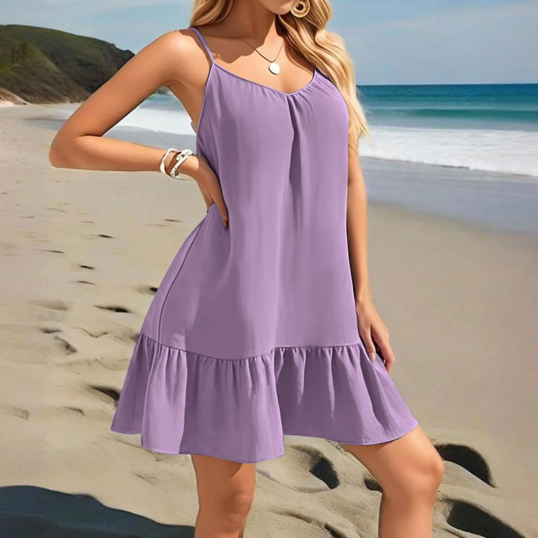 Sleeveless Summer Beach Dress