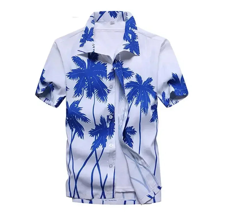 Men’s Hawaiian Shirt – Colorful Short Sleeve.