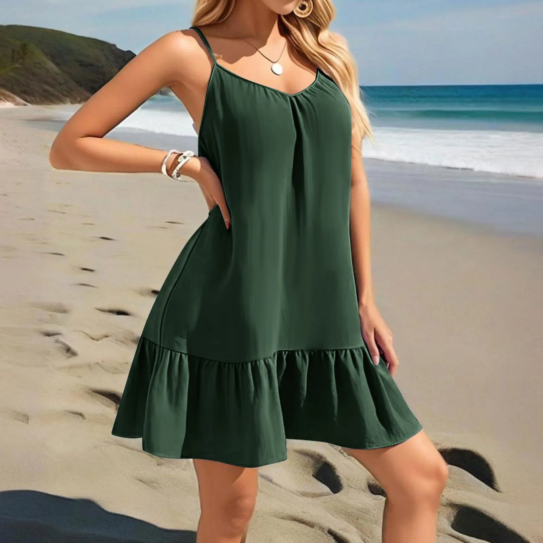Sleeveless Summer Beach Dress