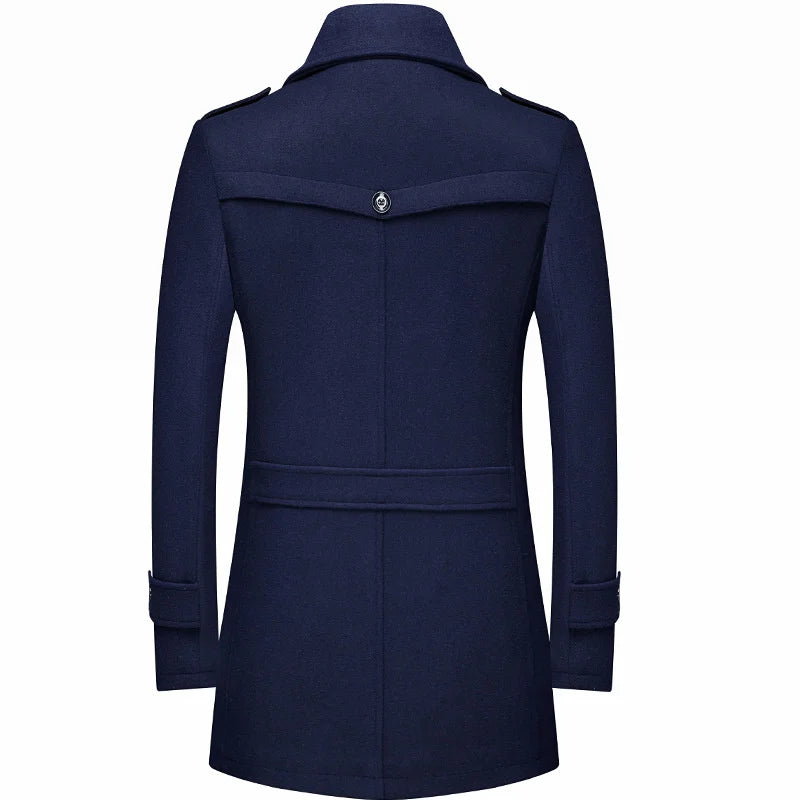 Men’s Wool Trench Coat