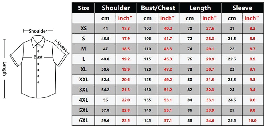 Men’s Hawaiian Shirt – Sunset Print Summer Top