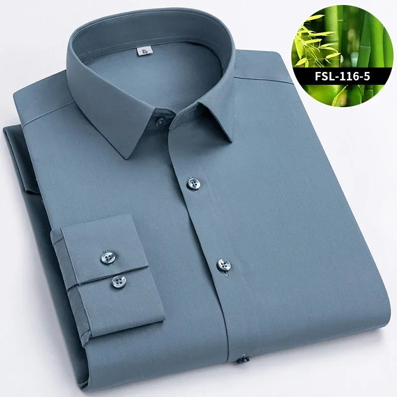 High Quality Bamboo Fiber shirts-long sleeve