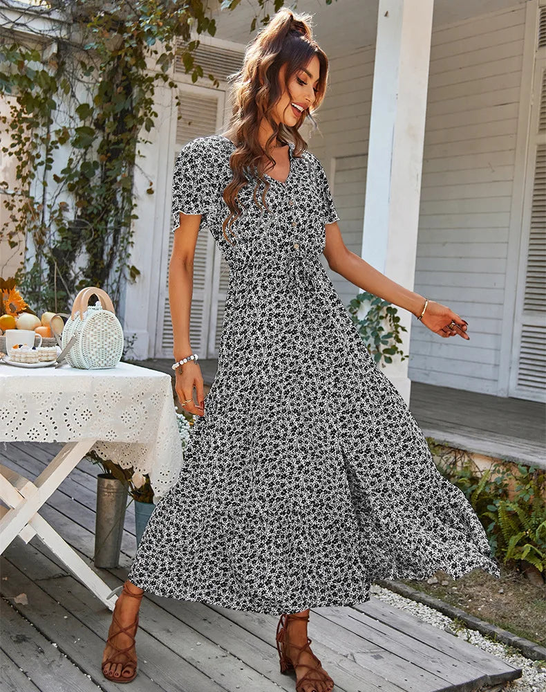 Floral Maxi Summer Dress