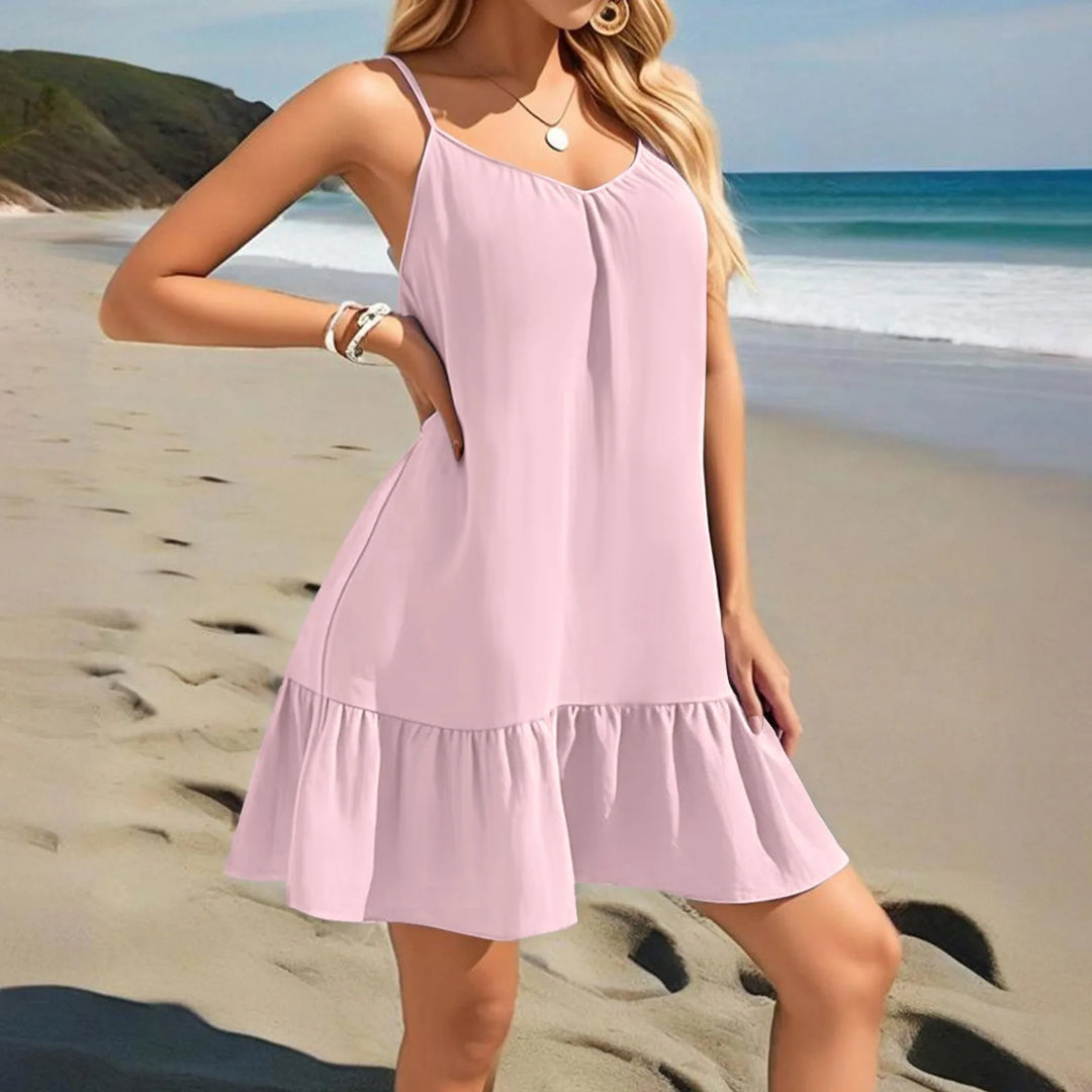 Sleeveless Summer Beach Dress