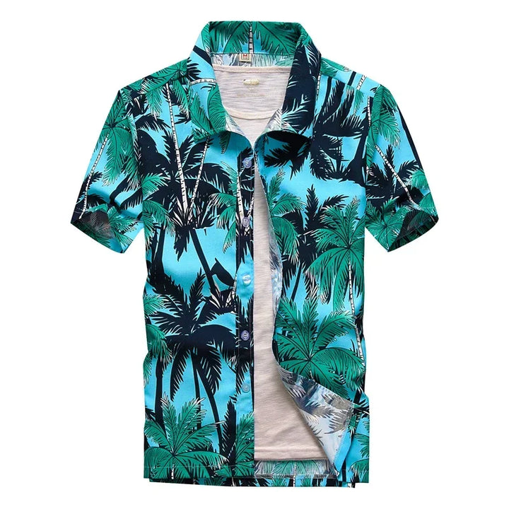 Men’s Hawaiian Shirt – Colorful Short Sleeve.