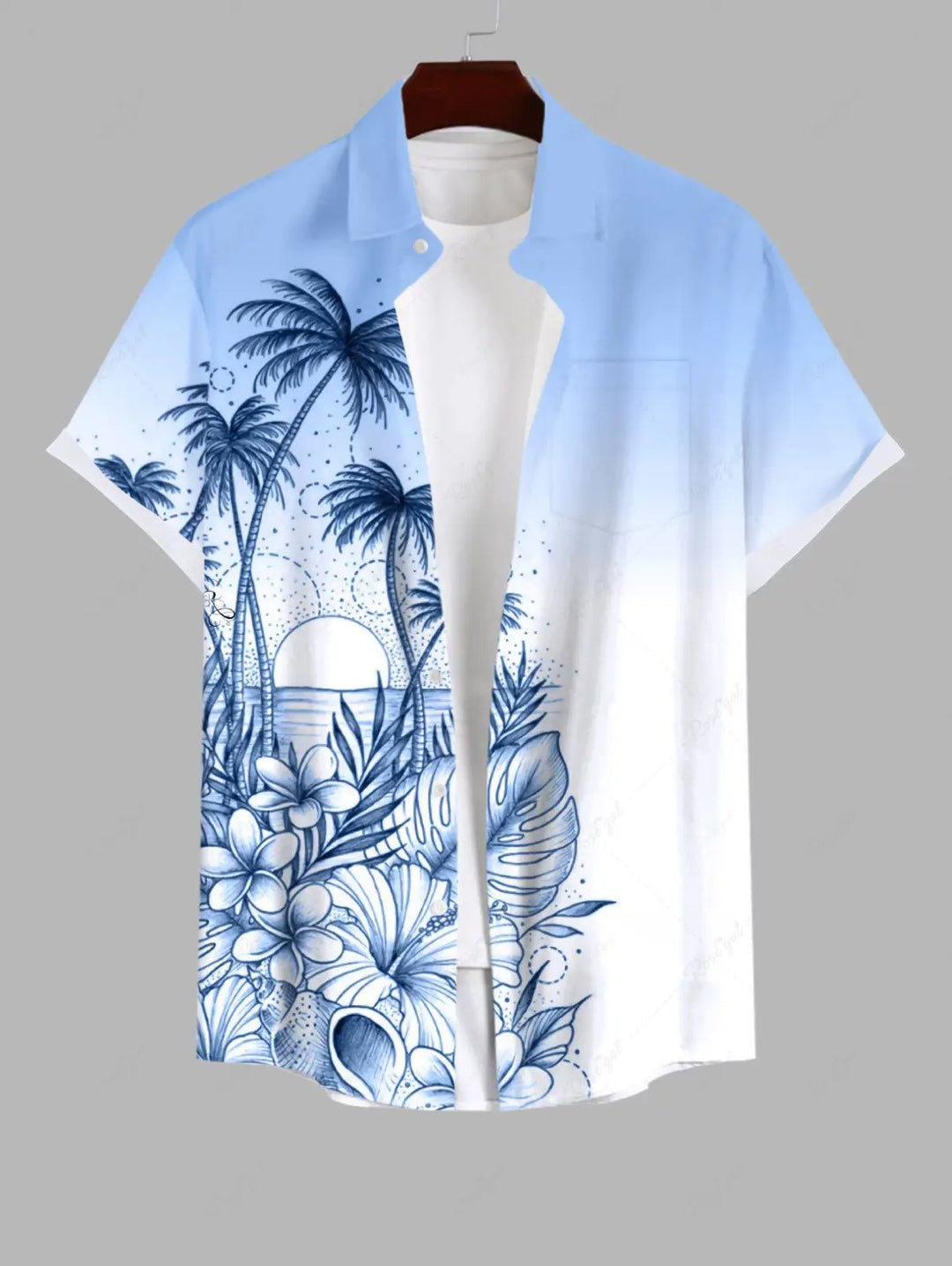 Casual Hawaiian Men’s Shirt