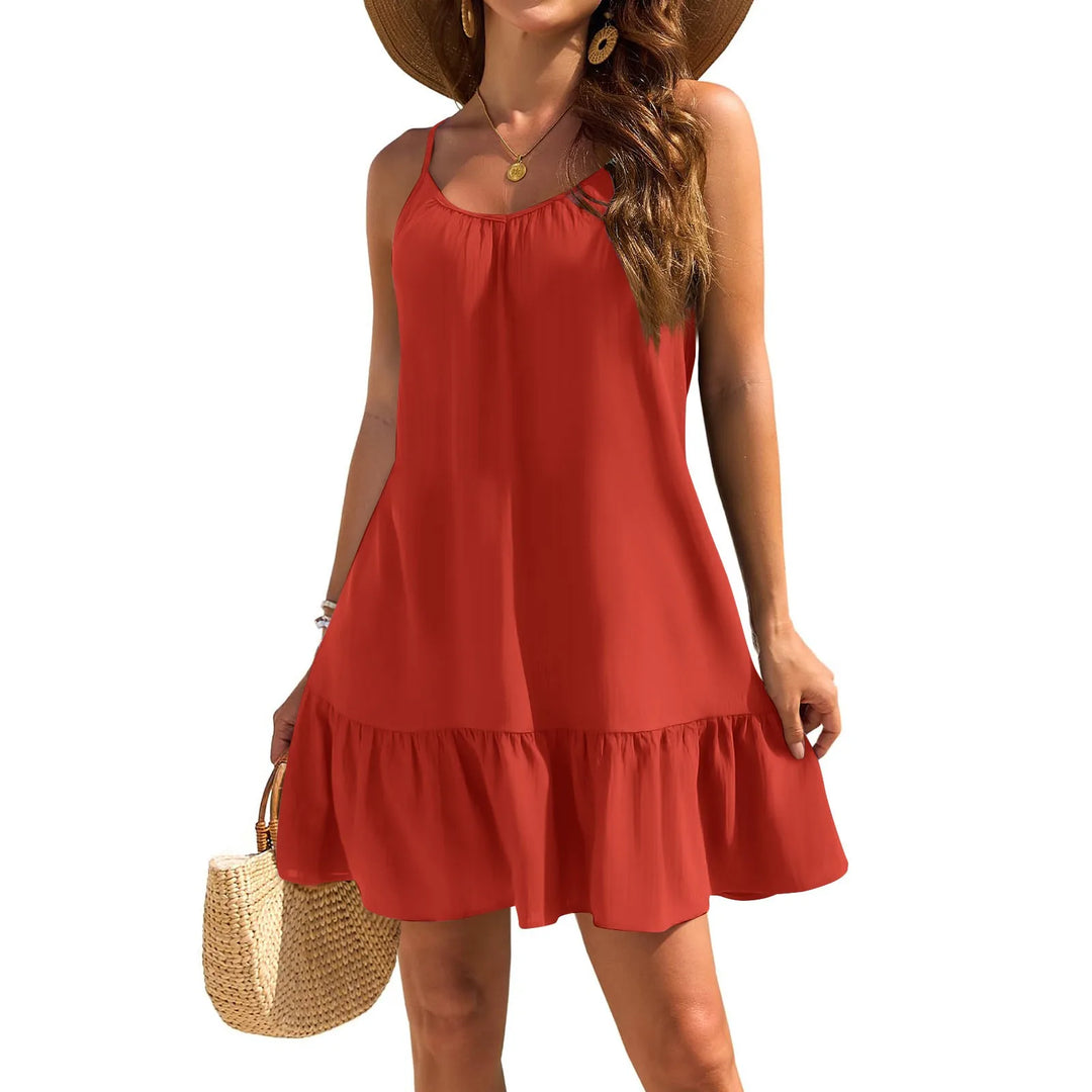 Sleeveless Summer Beach Dress