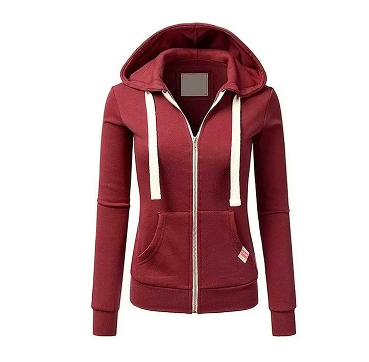 Women's Long Sleeve Zipper Hoodie
