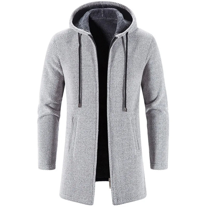 Men’s Long Knit Sweater Coat