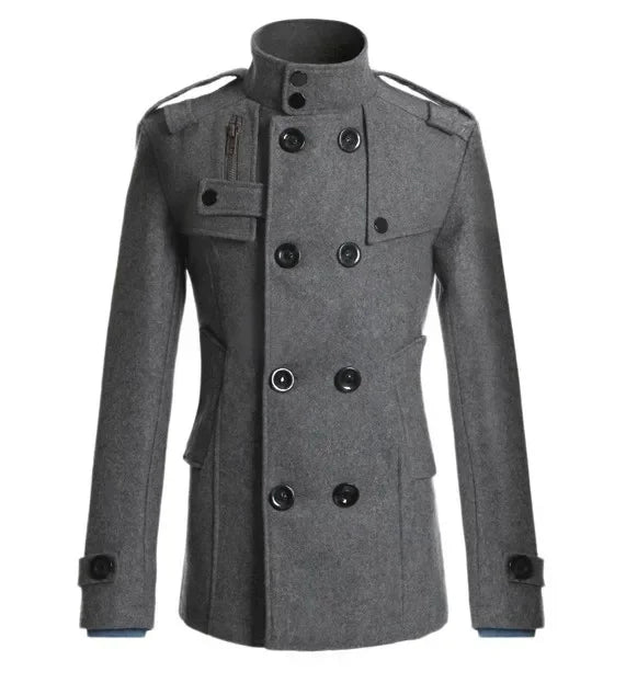 Men's Wool Overcoat