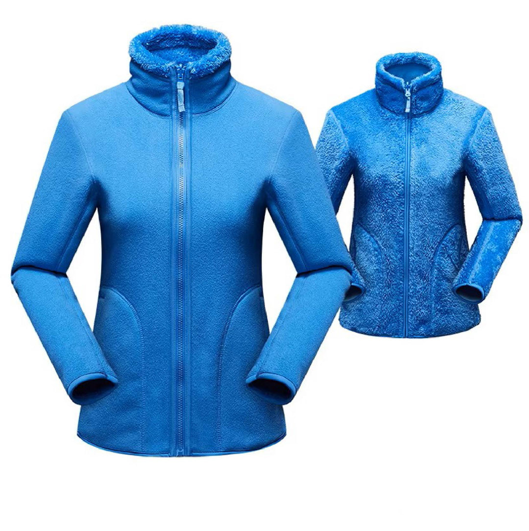 Unisex - Winter Warm Reversible Fleece Hoodie