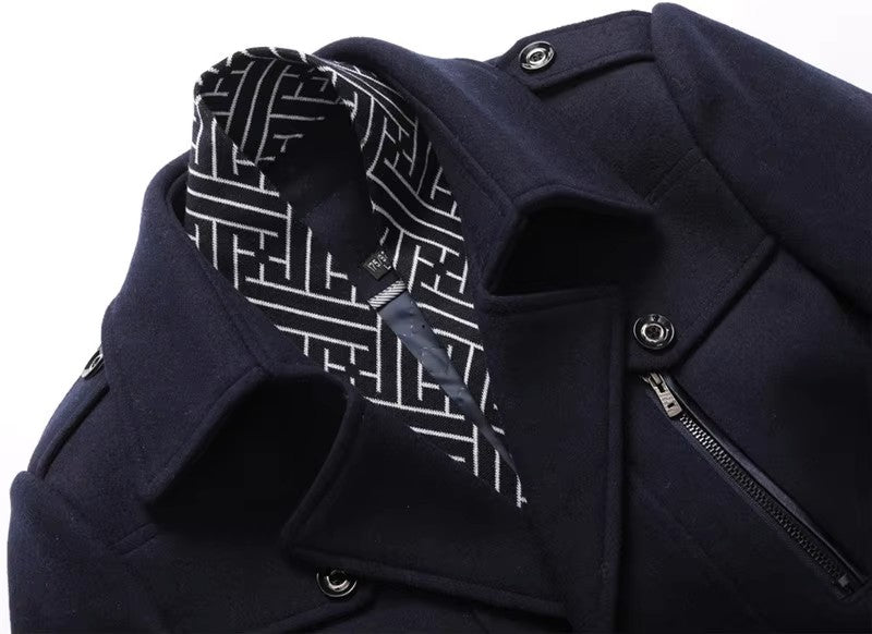 Men’s Wool Trench Coat