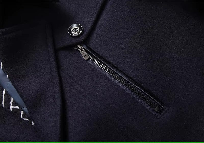 Men’s Wool Trench Coat